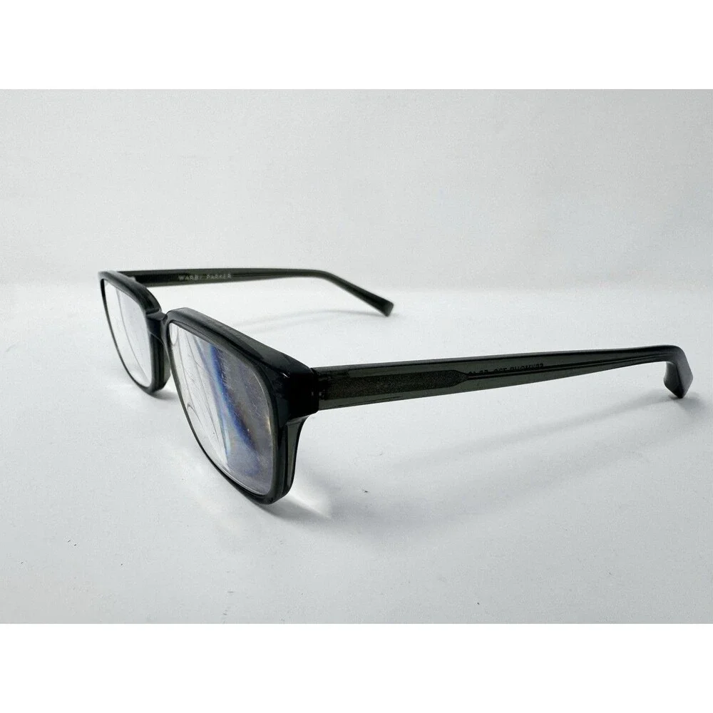 Warby Parker Seymour 720 Gray Green Rectangular Eyeglass Frames 53-19-145